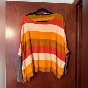 Chris & Carol Multicolor Striped Top